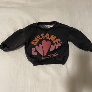 Zara 12-18M sweatshirt